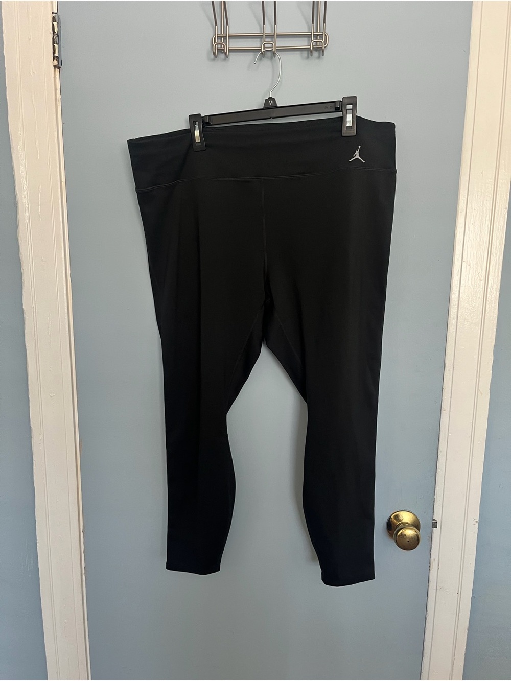 Jordan Black Leggings with Red Jumpman Logo